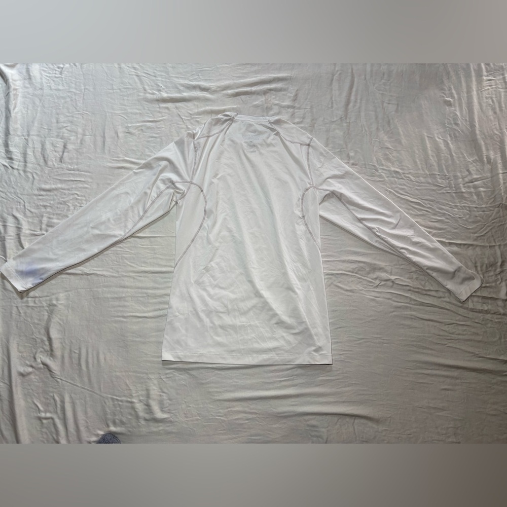 Nike Pro combat White Long Sleeve Shirt - Picture 13 of 14